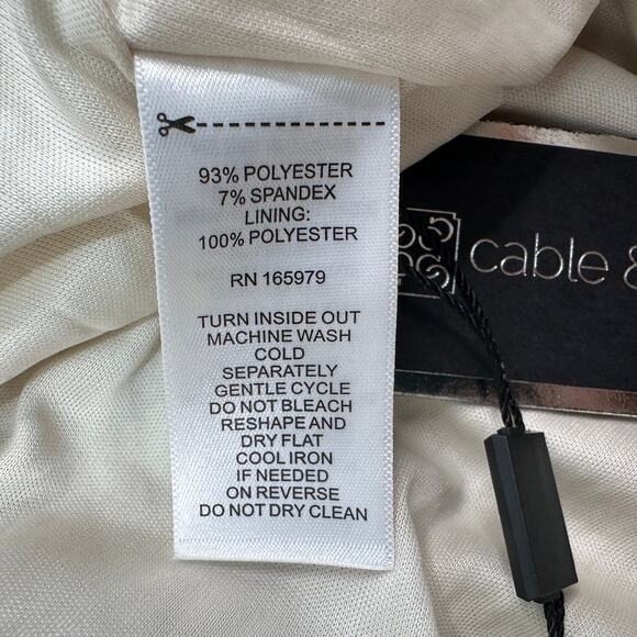 Cable & Gauge Sequin Jogger WMNS S Champagne Statement Pants Sparkle Glamour - Picture 9 of 14